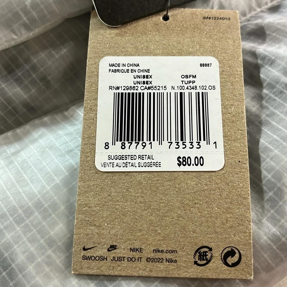 Nike Insulated Thermore Ecodown Fiber Scarf, Marble